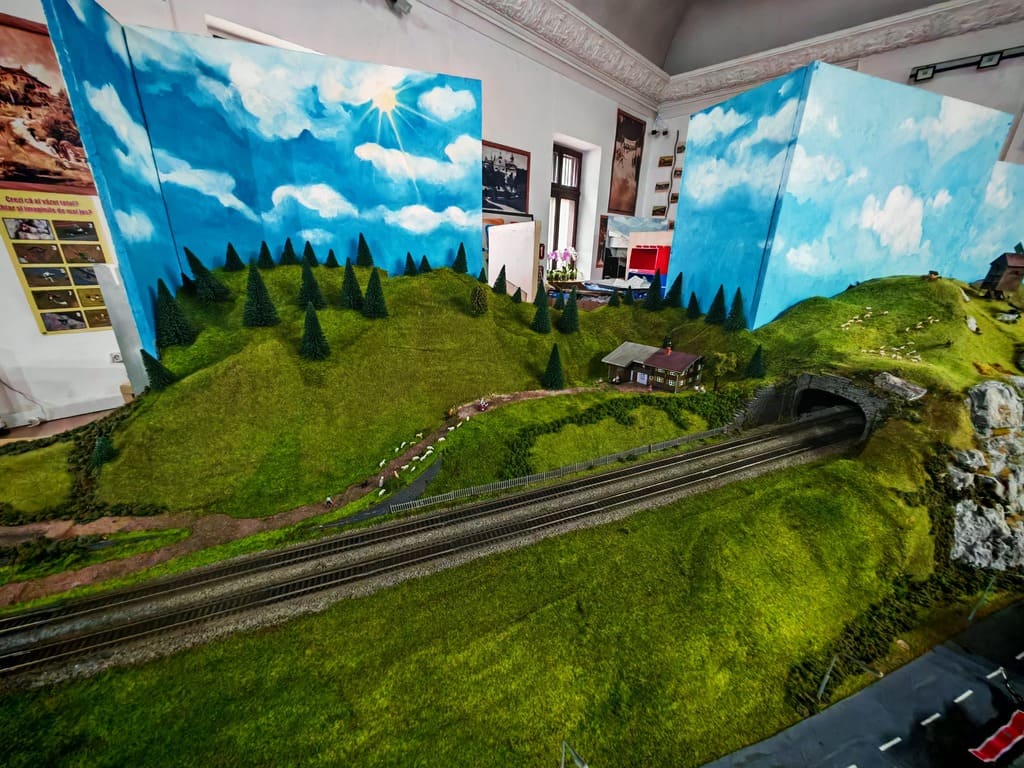 peisaje montane miniatura